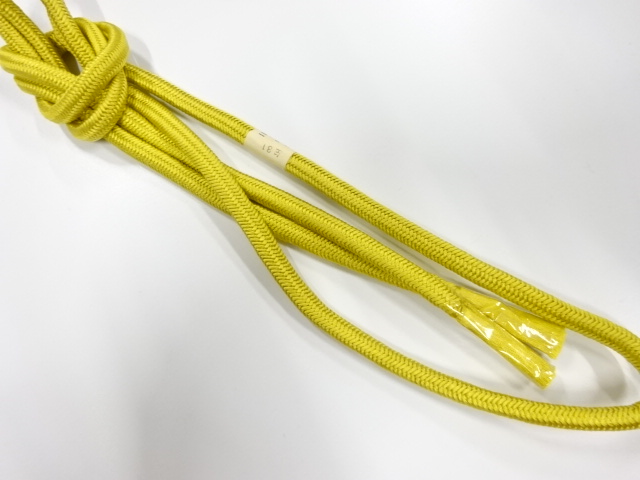 未使用品　正絹　手組帯締め